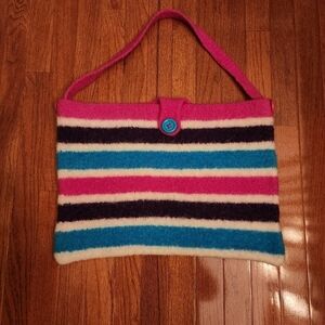 Romag Wool Bag/ Tote EUC